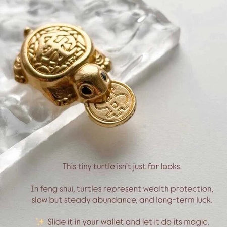 Money Biting Turtle – Ancient Wealth Symbol for Endless Prosperity 🐢💰