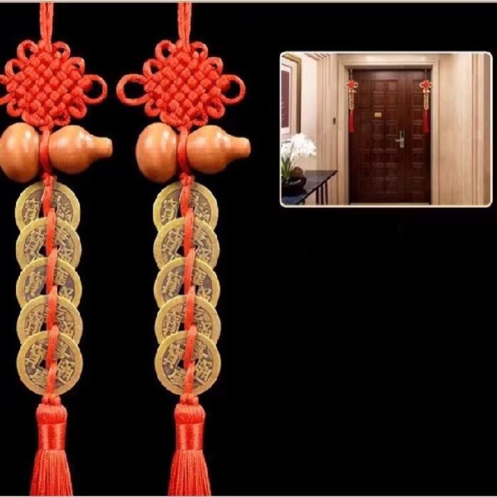 Wu Lou Door Hanger Feng Shui Cure for Health & Protection | ADI Feng Shui Lucky Charms